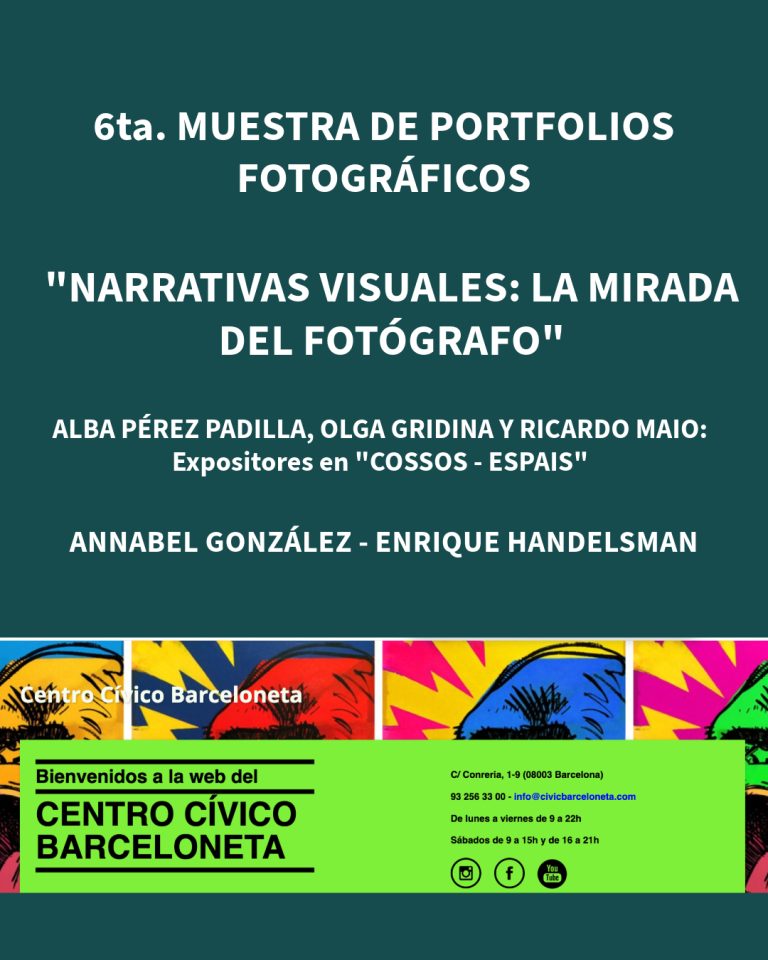 Muestra de Fotografía Gratis en Barcelona