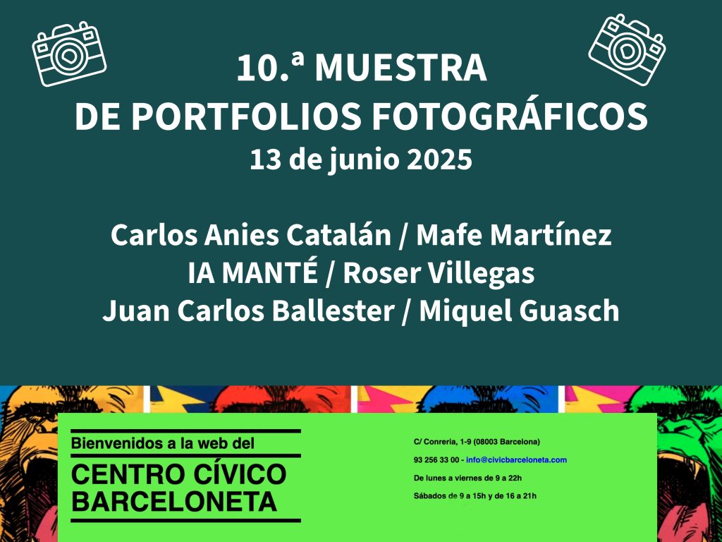 10 Muestra de Portfolios fotográficos en Barcelona