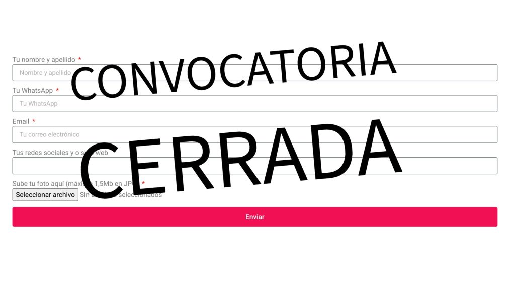 CONCURSO DE FOTOGRAFÍA EN BARCELONA