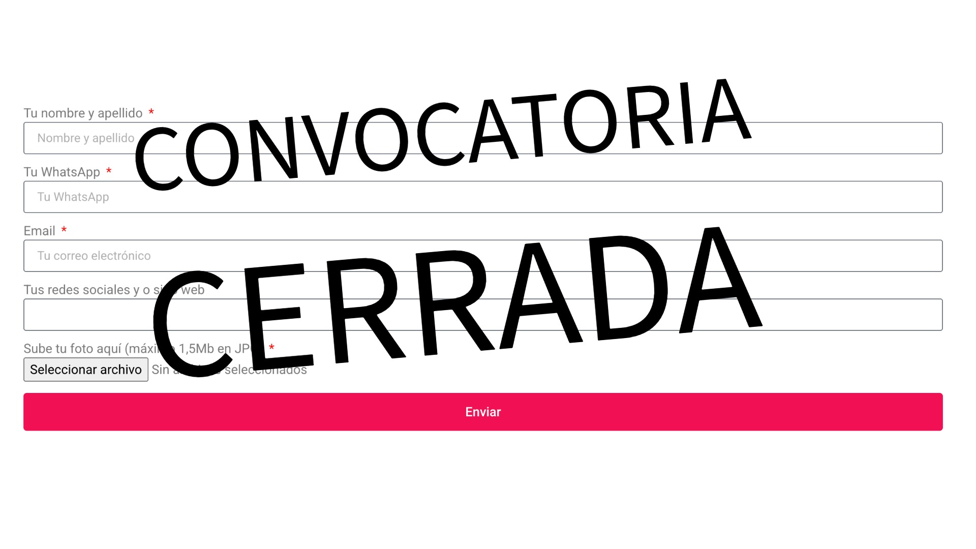 CONCURSO DE FOTOGRAFÍA EN BARCELONA