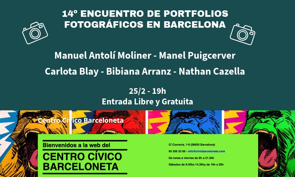 14 encuentro de Portfolios Fotográficos en BArcelona