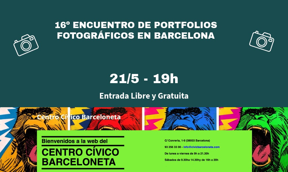 16 encuentro de portfolios fotográficos en Barcelona