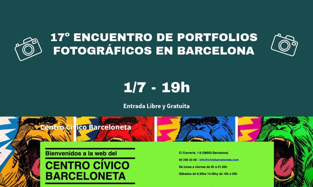 17 ENCUENTRO DE PORTFOLIOS DE FOTOGRAFÍA EN BARCELONA