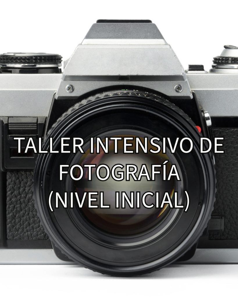 taller de fotografía inicial