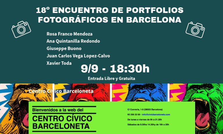 18 Encuentro de Portfolios Fotográficos en BArcelona